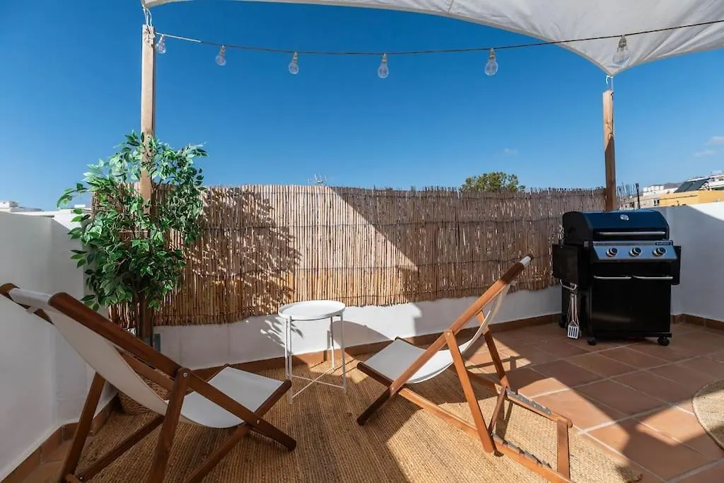 Urban Charm Rooftop Apartment With Vista Malaga